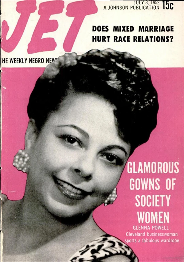 Jet - July 1952 Cover
