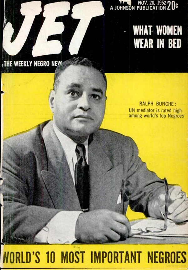 Jet - November 1952 Cover