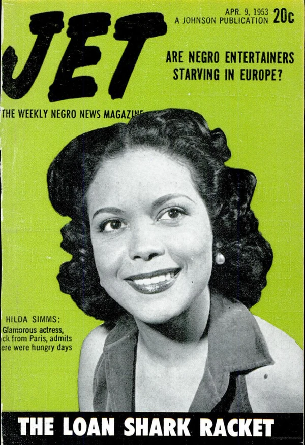 Jet - April 1953 Cover