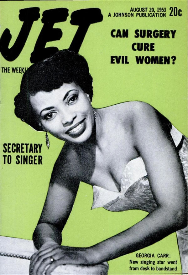 Jet - August 1953 Cover