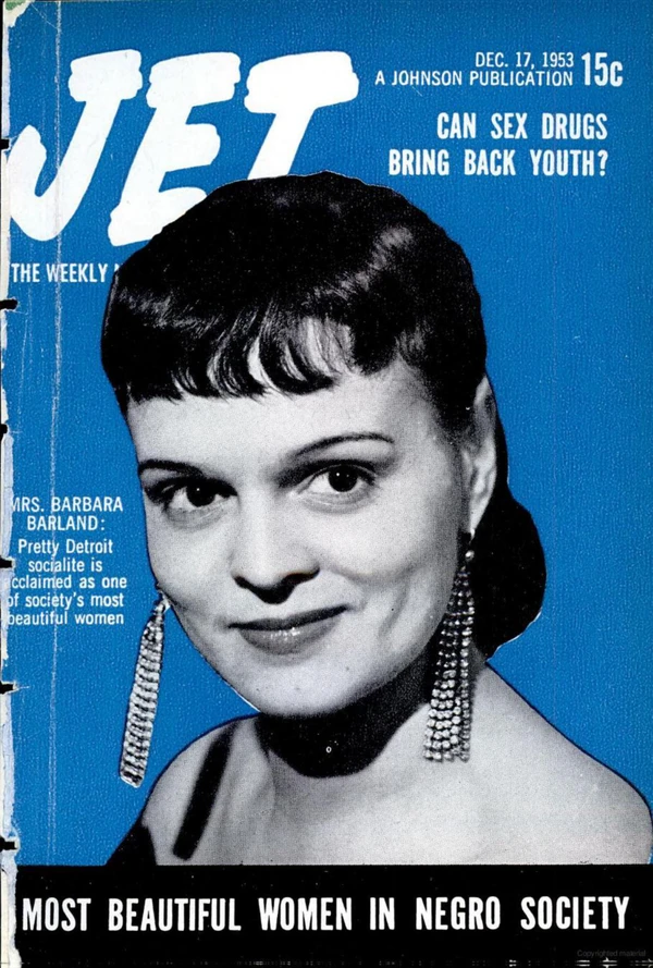 Jet - December 1953 Cover