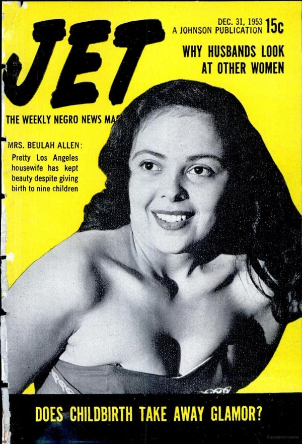 Jet - December 1953 Cover