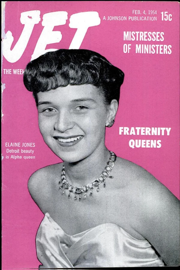 Jet - February 1954 Cover