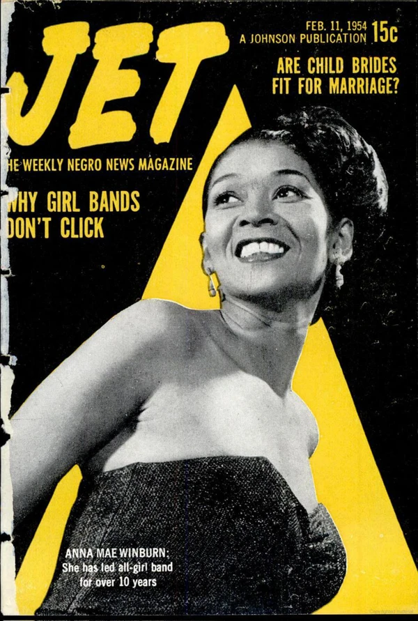 Jet - February 1954 Cover
