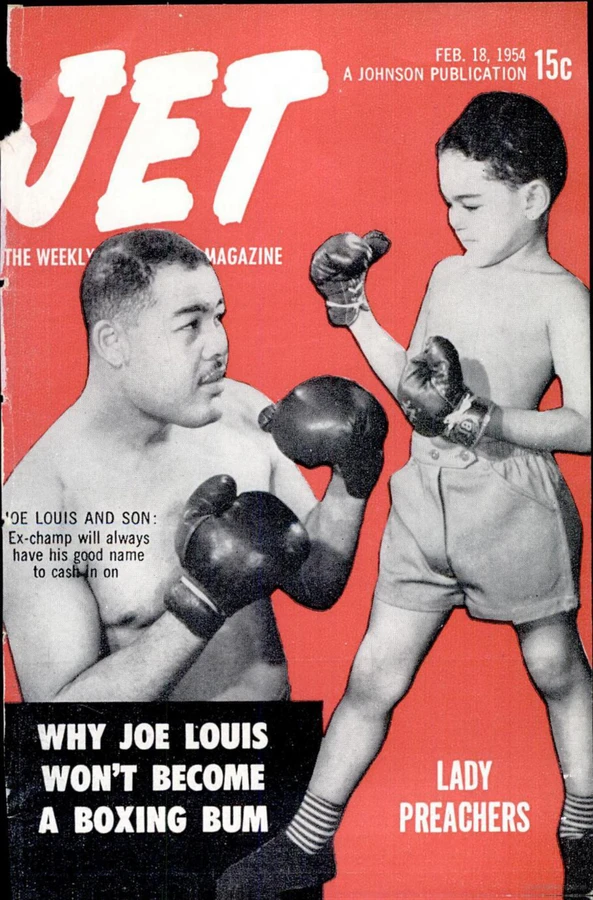 Jet - February 1954 Cover