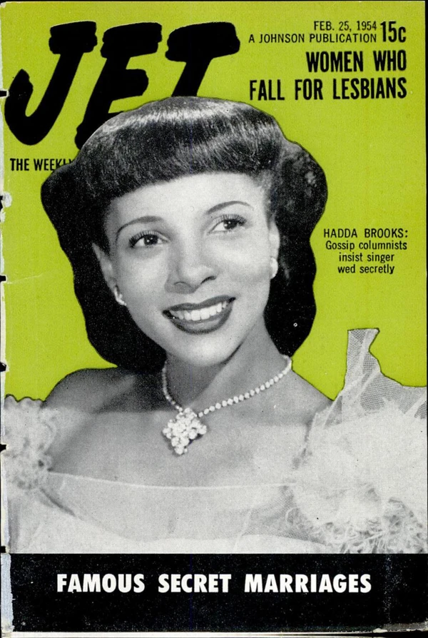 Jet - February 1954 Cover