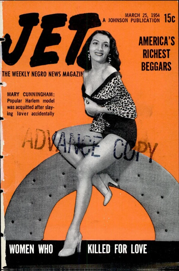 Jet - March 1954 Cover