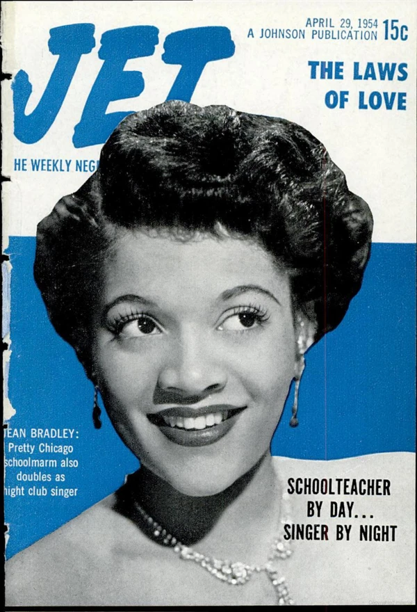 Jet - April 1954 Cover