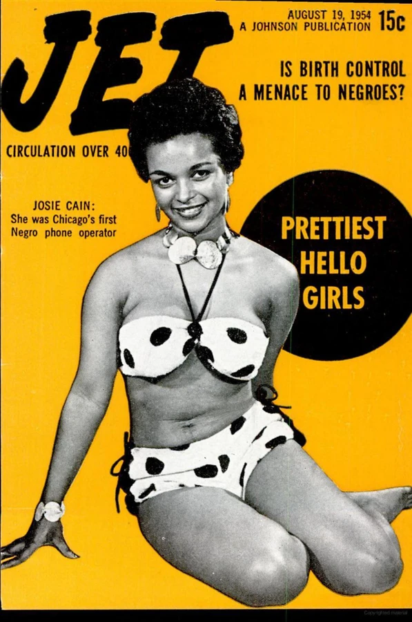 Jet - August 1954 Cover