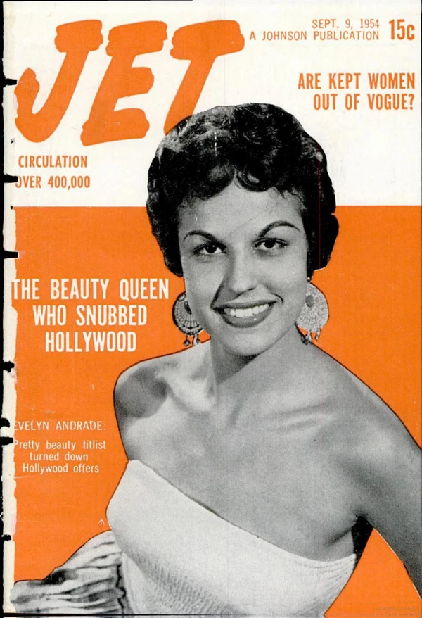 Jet - September 1954 Cover