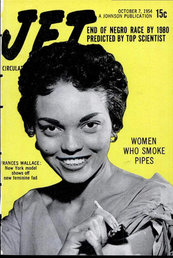 Jet - October 1954 Cover