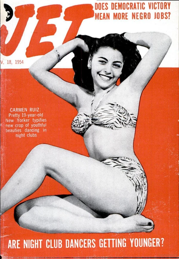 Jet - November 1954 Cover