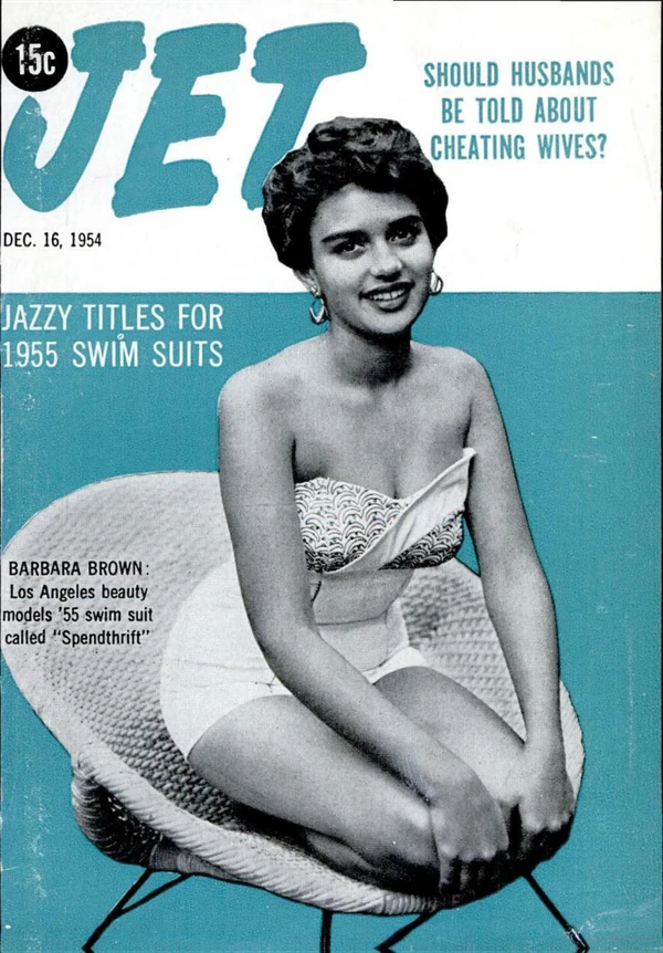 Jet - December 1954 Cover