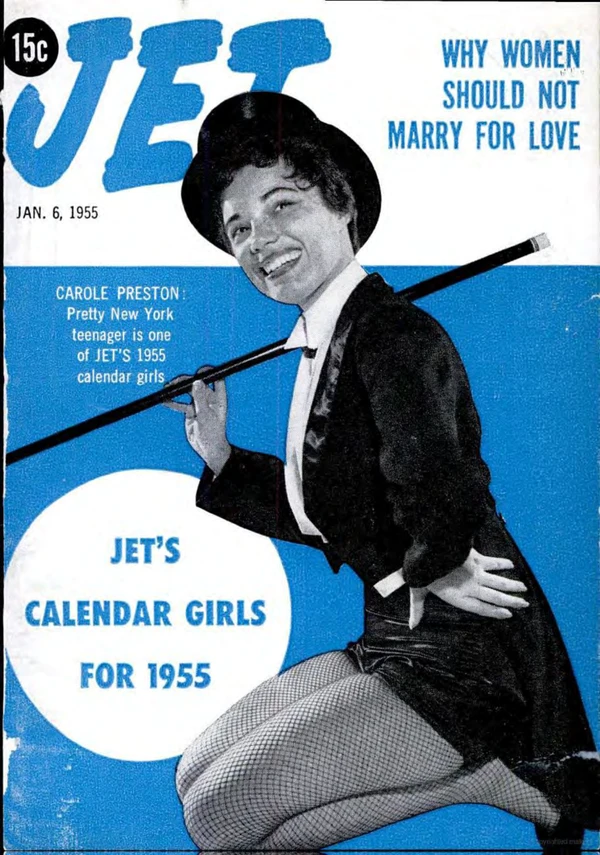 Jet - January 1955 Cover