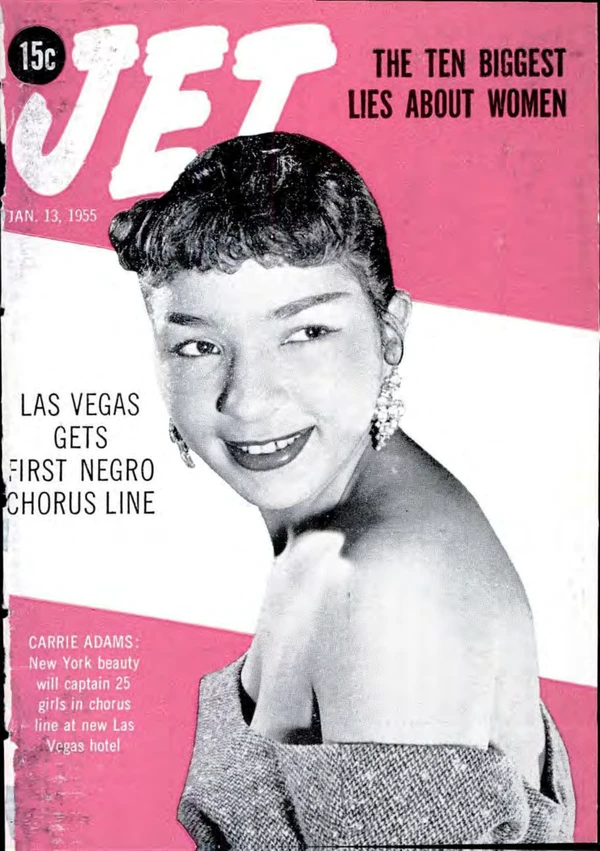 Jet - January 1955 Cover