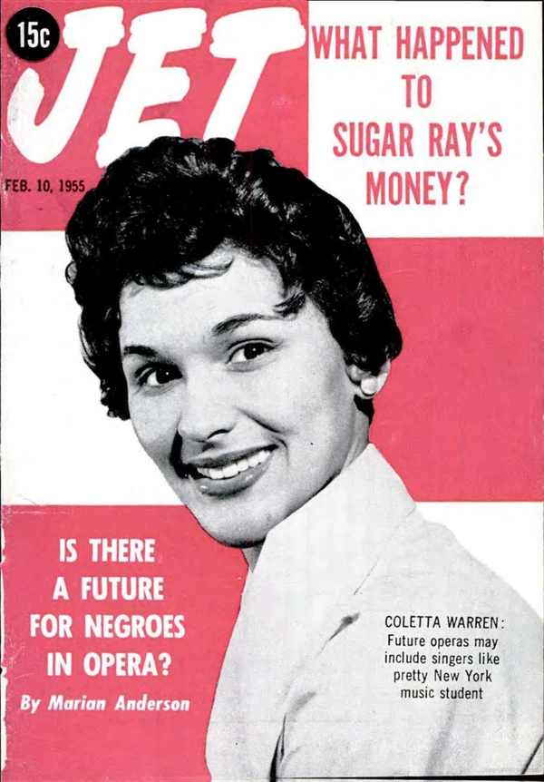 Jet - February 1955 Cover