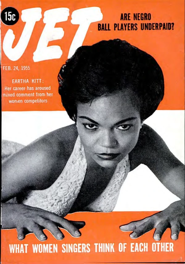 Jet - February 1955 Cover