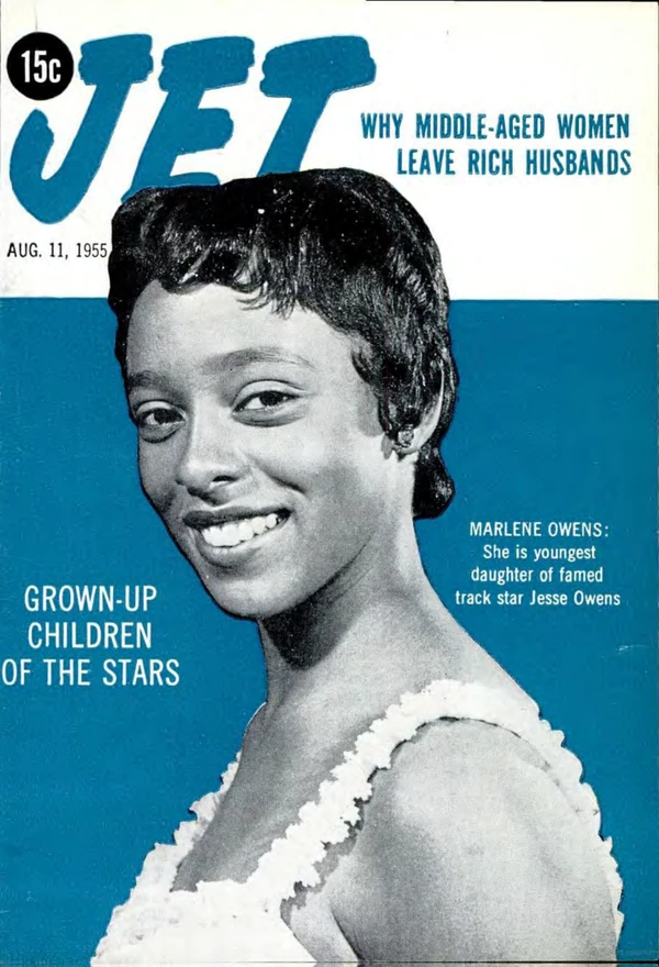 Jet - August 1955 Cover