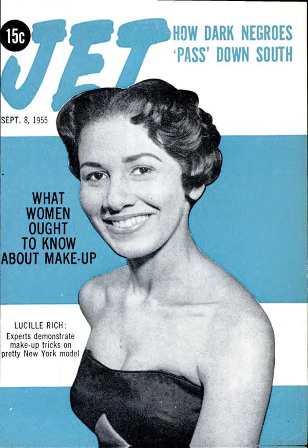 Jet - September 1955 Cover