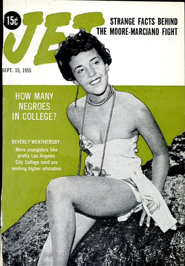 Jet - September 1955 Cover