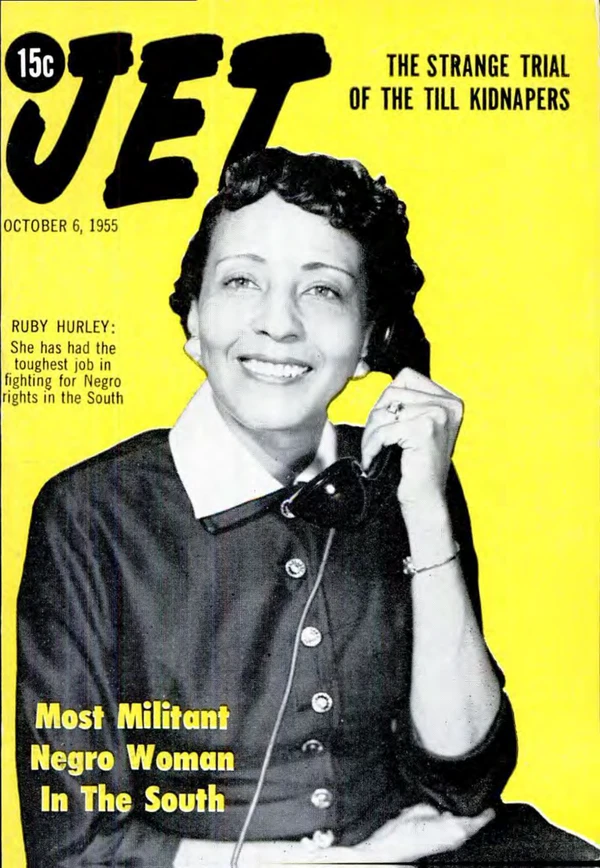 Jet - October 1955 Cover