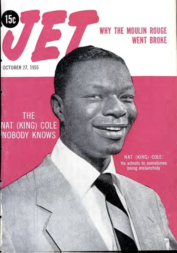 Jet - October 1955 Cover