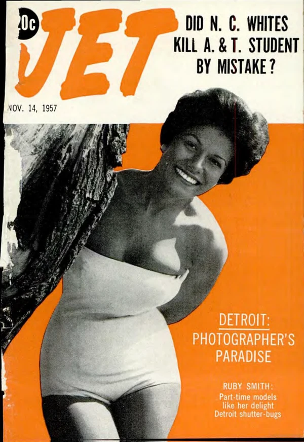 Jet - November 1957 Cover