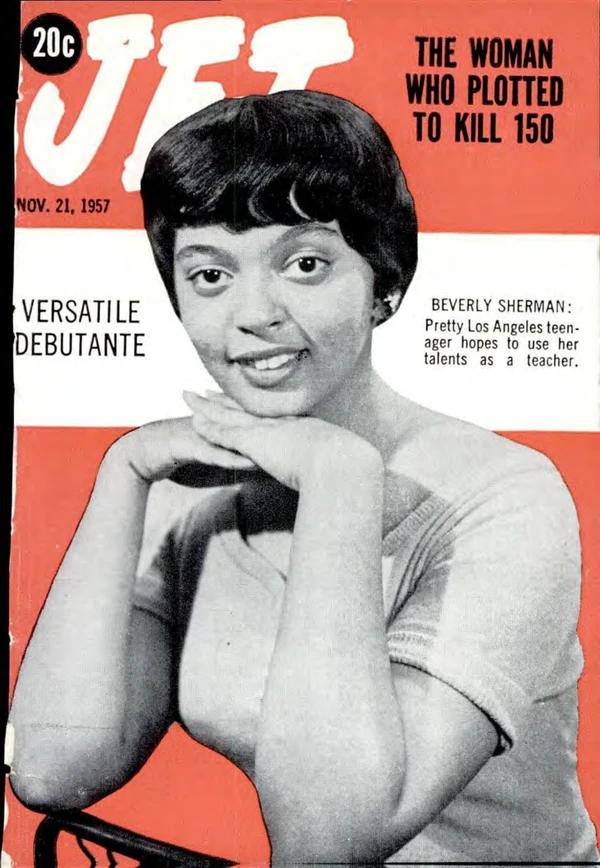 Jet - November 1957 Cover
