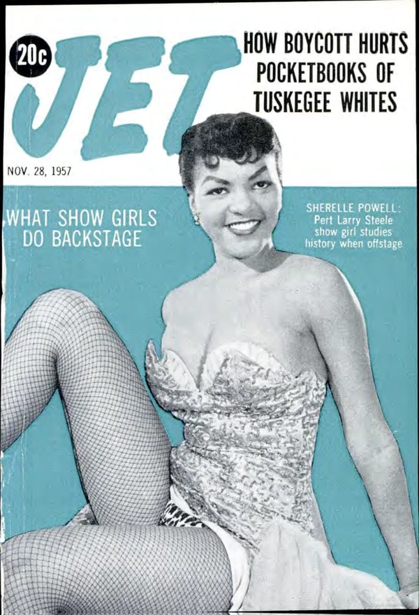 Jet - November 1957 Cover