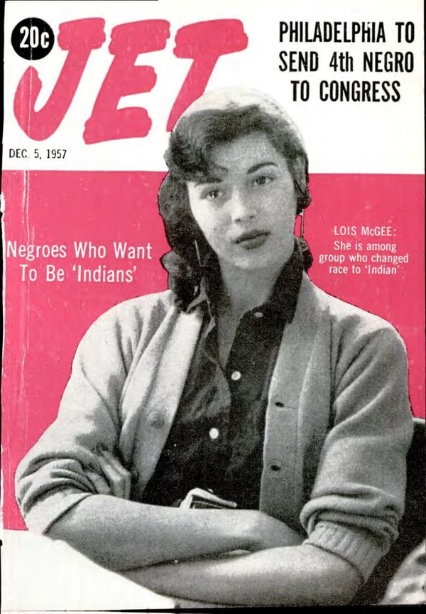 Jet - December 1957 Cover