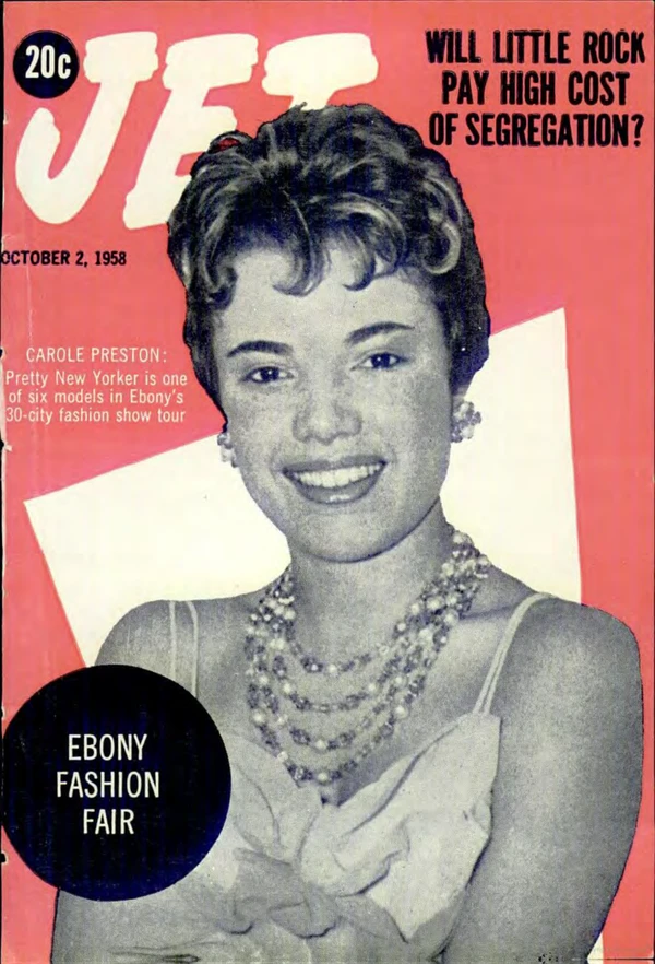 Jet - October 1958 Cover