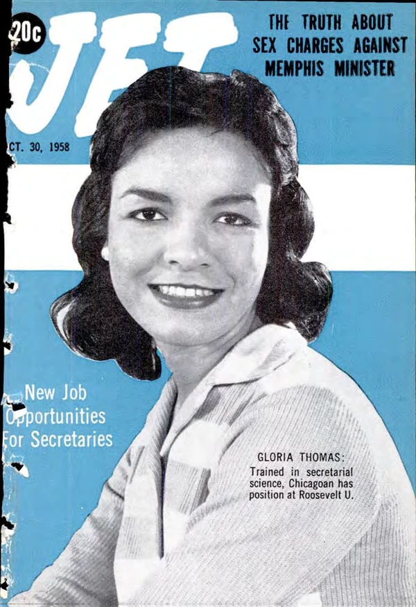 Jet - October 1958 Cover