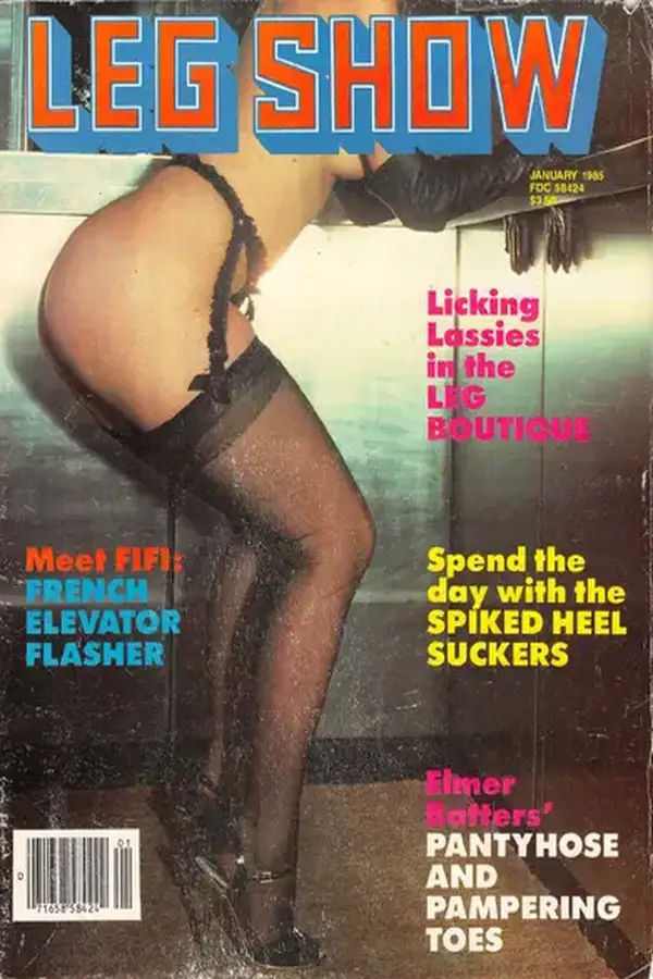 Leg Show January 1985 Cover