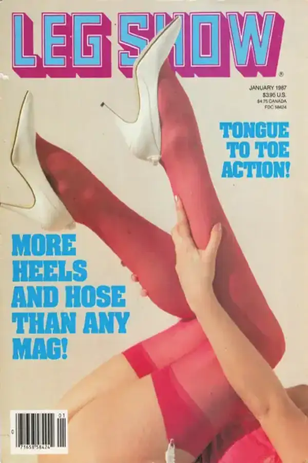 Leg Show January 1987 Cover