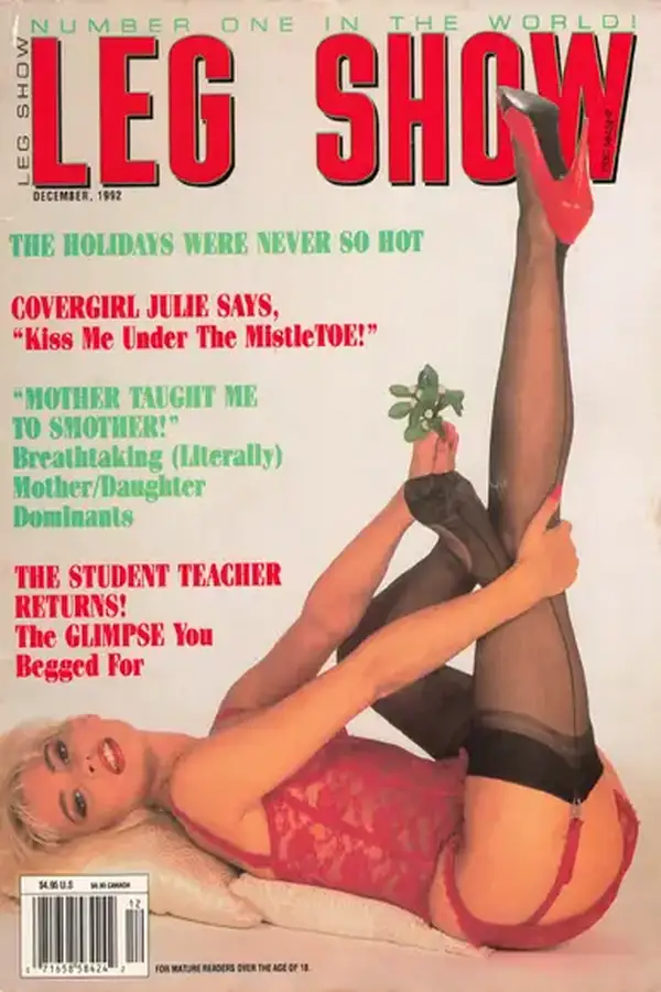 Leg Show December 1992 Cover