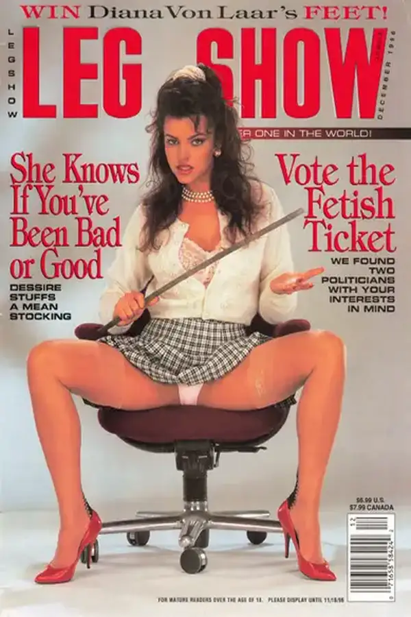 Leg Show December 1996 Cover