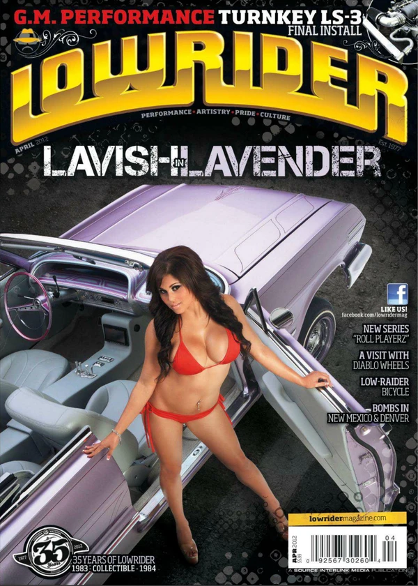 Lowrider - April 2012 Cover