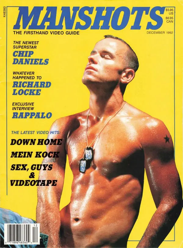 Manshots December 1992 Cover
