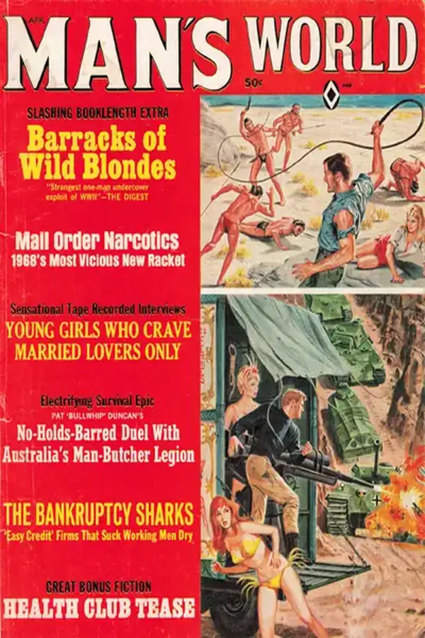 Man's World April 1968 Cover
