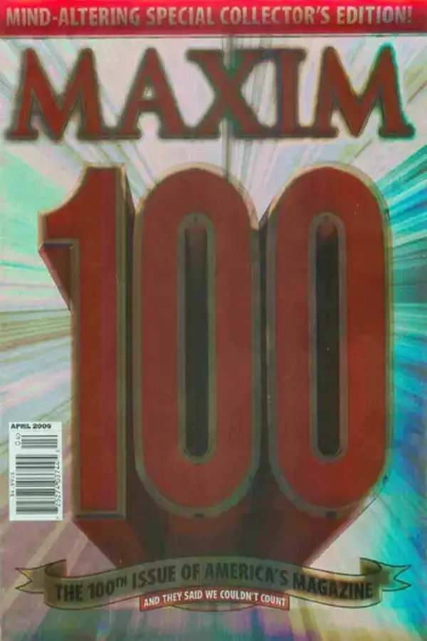 Maxim # 100, April 2006 Cover