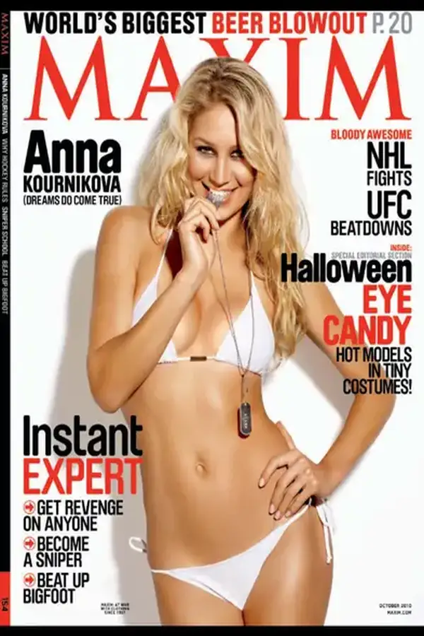 Maxim # 154 - October 2010 Cover