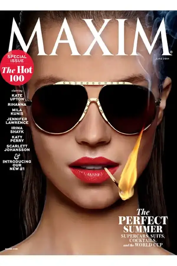Maxim # 194, June 2014 Cover