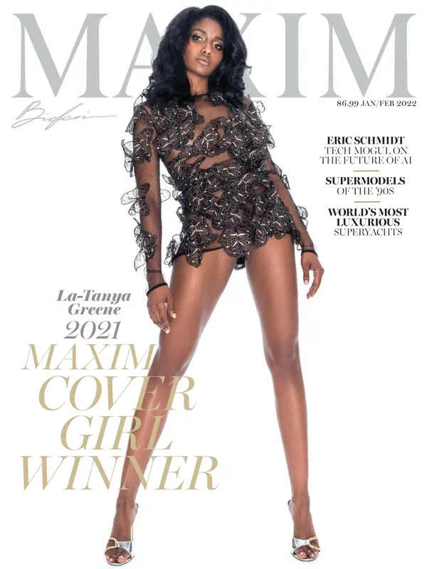 MAXIM - January 2022 Cover