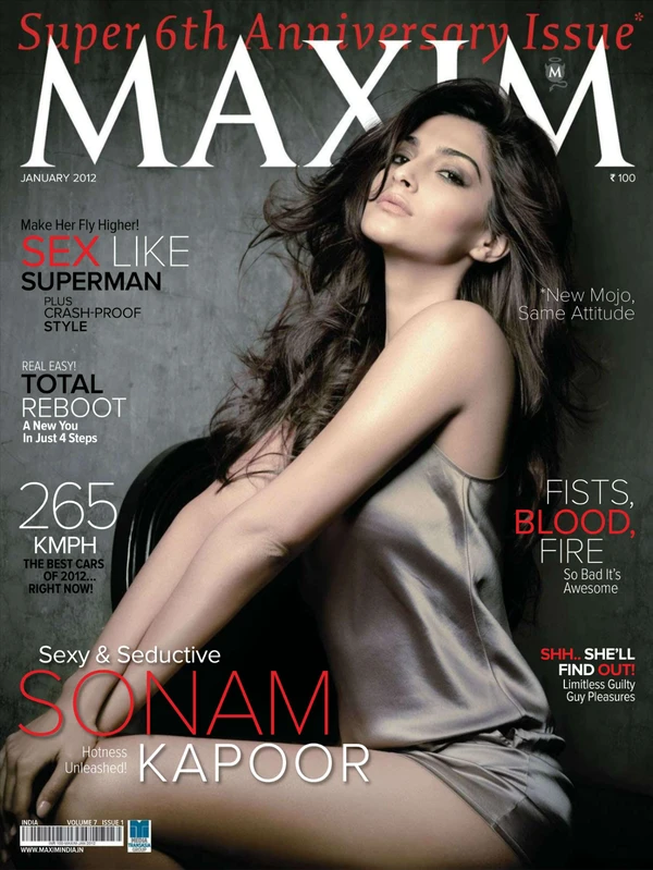 Maxim - January 2012 Cover