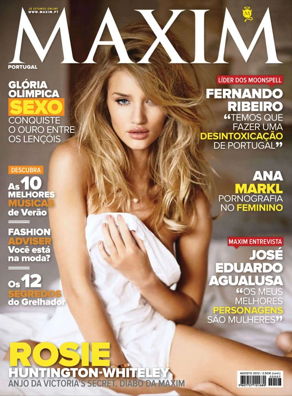 Maxim - August 2012 Cover