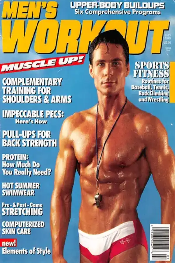 MENSWORKOUT - July 1990 Cover