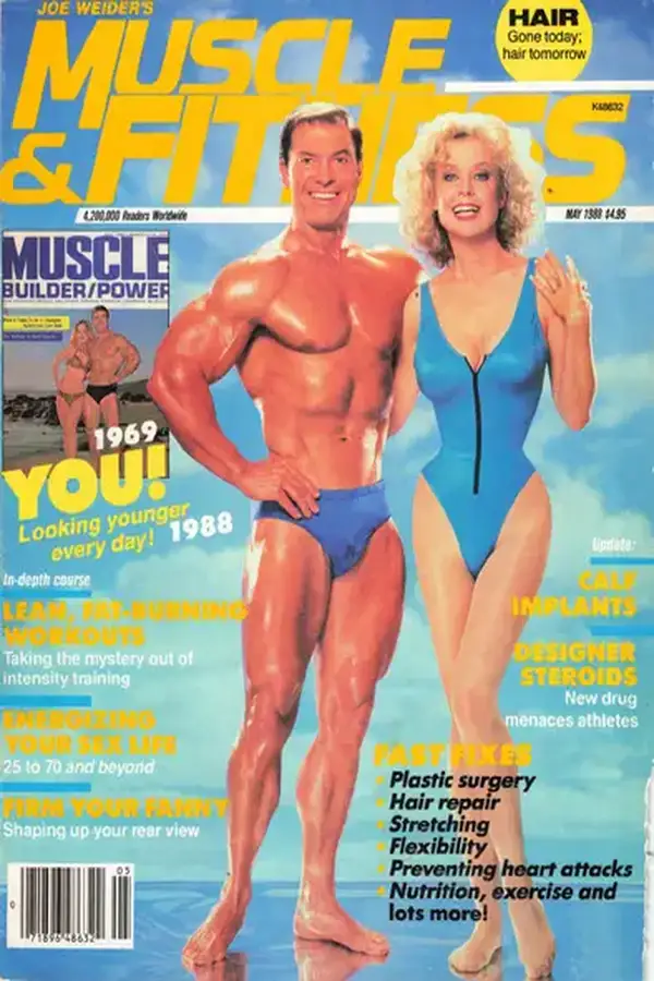 MUSCLEFITNESS - May 1988 Cover