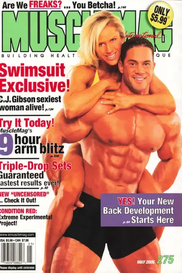 MUSCLEMAG - May 2005 Cover