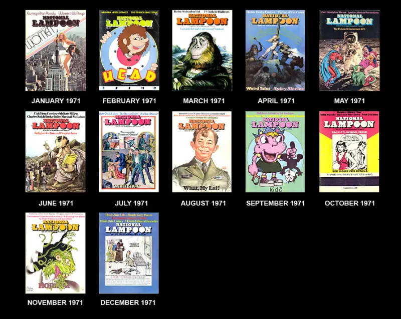 NATLAMP - 1971 Cover