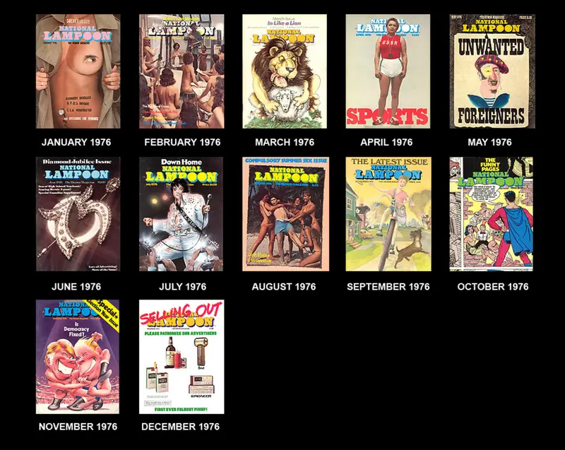 NATLAMP - 1976 Cover